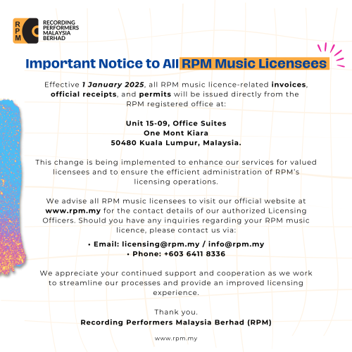 RPM Music Licensees